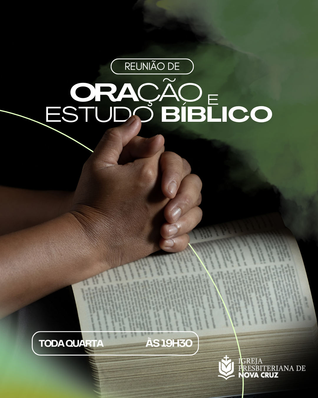 Reunião de oração e estudo bíblico